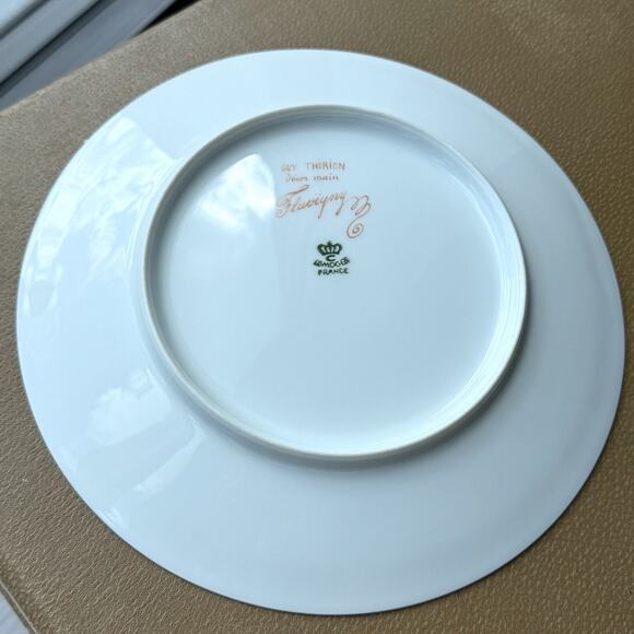 Guy Thirion Limoges France Chastagner Plate Hand Painted Paris Masquerade Juin - Picture 6 of 6